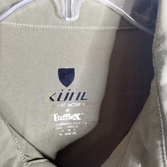 Kuhl Tufflex Button Down Outdoor Hiking Shirt Sz M - Picture 4 of 8